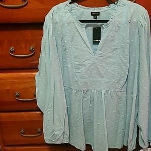 Torrid baby blue top 6